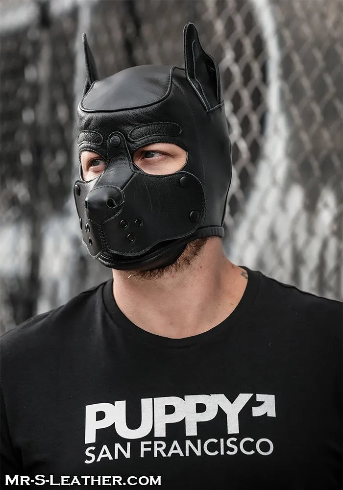 Leather K9 Hood