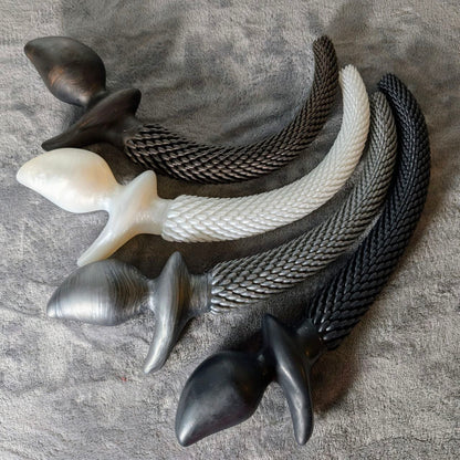 Silicone Fur Plug Tail