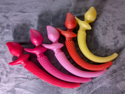 Silicone Fur Plug Tail