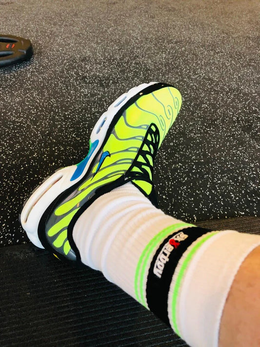 Neon Green Deluxe Socks