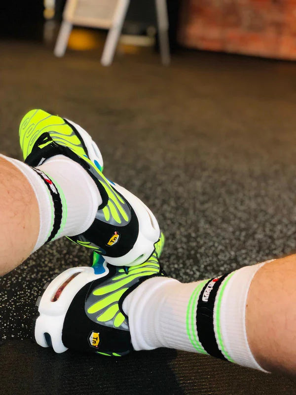 Neon Green Deluxe Socks
