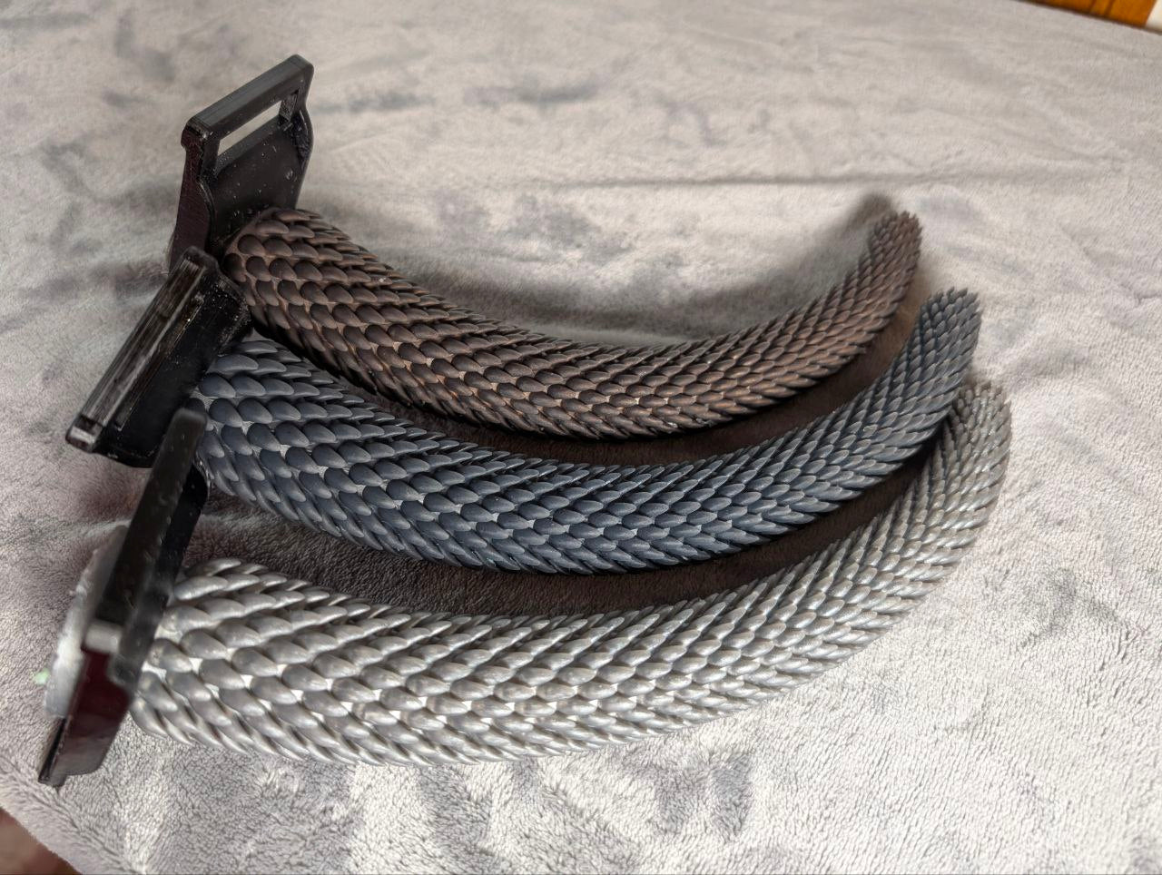 Silicone Fur Belt-Mounted Show Tail
