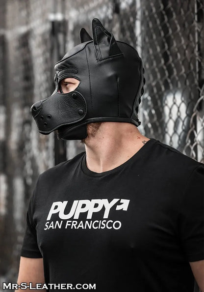 Leather K9 Hood