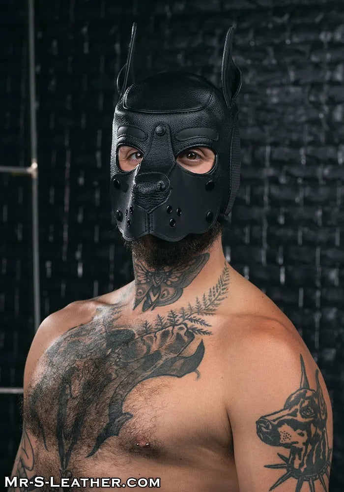 Leather Frisky Hood
