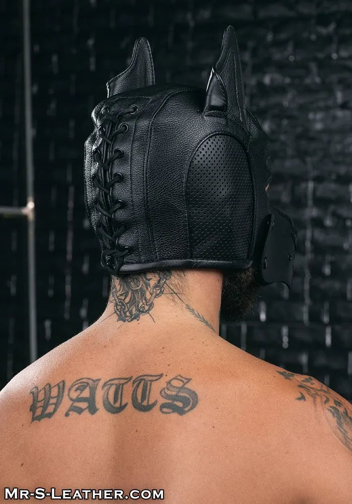 Leather Frisky Hood