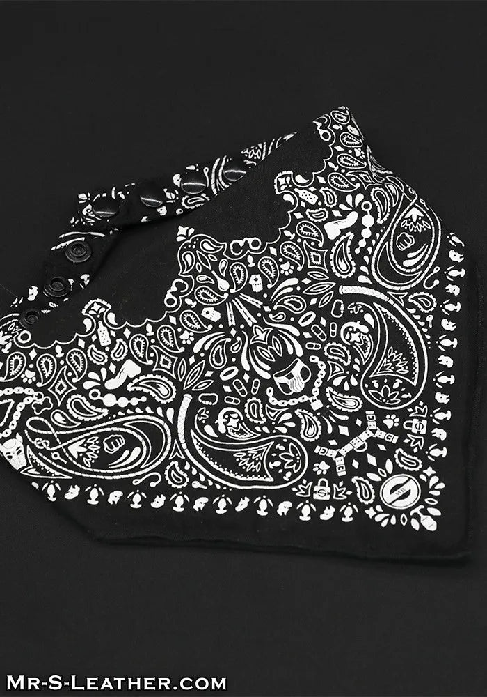 Zipper Pocket Neck Hanky - 10 Colors
