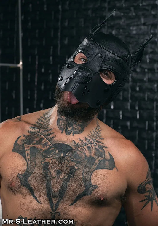 Leather Frisky Hood