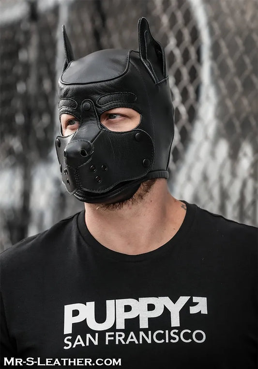 Leather K9 Hood