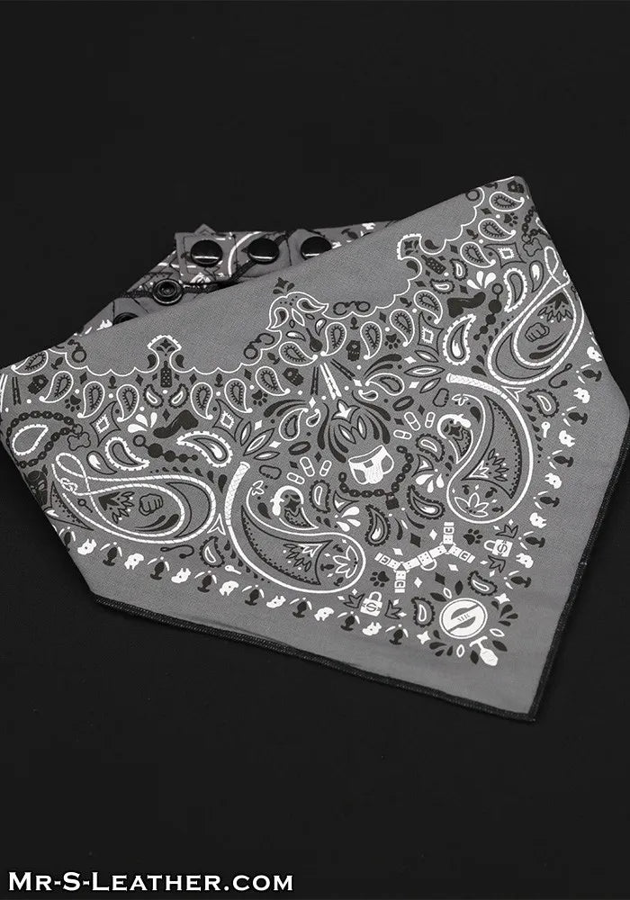 Zipper Pocket Neck Hanky - 10 Colors