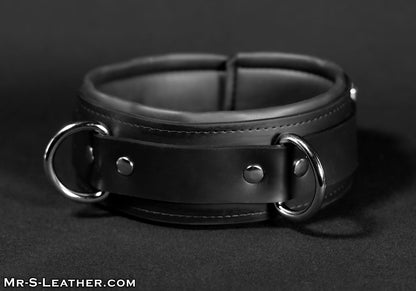 Neoprene Locking Bondage Collar