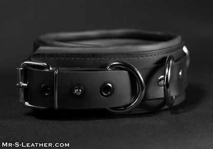 Neoprene Locking Bondage Collar