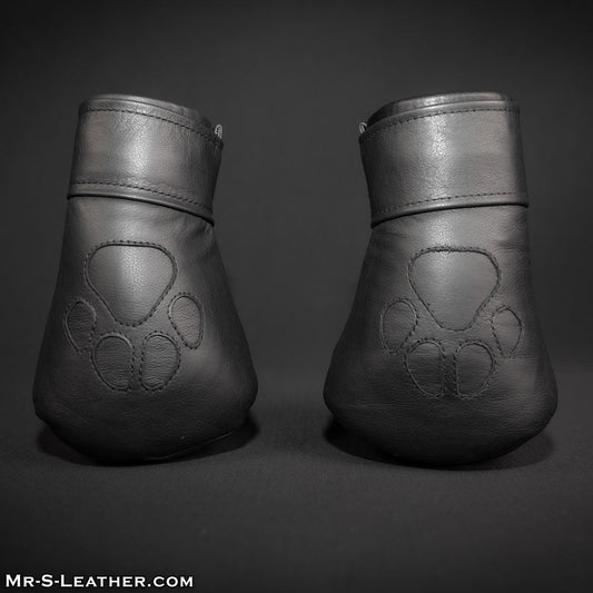 Leather Padded K9 Mitts
