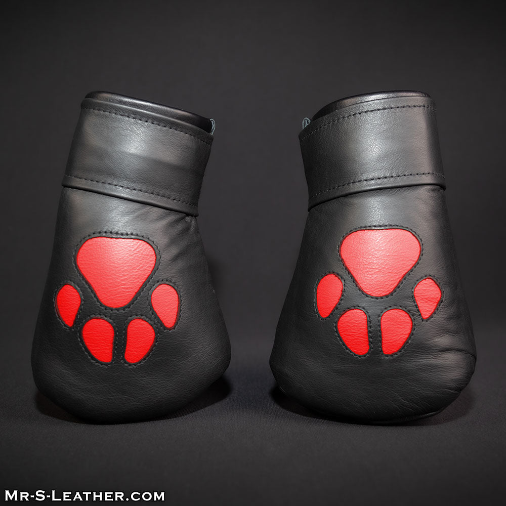 Leather Padded K9 Mitts