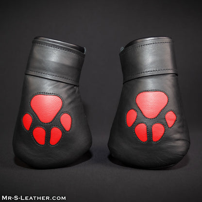 Leather Padded K9 Mitts