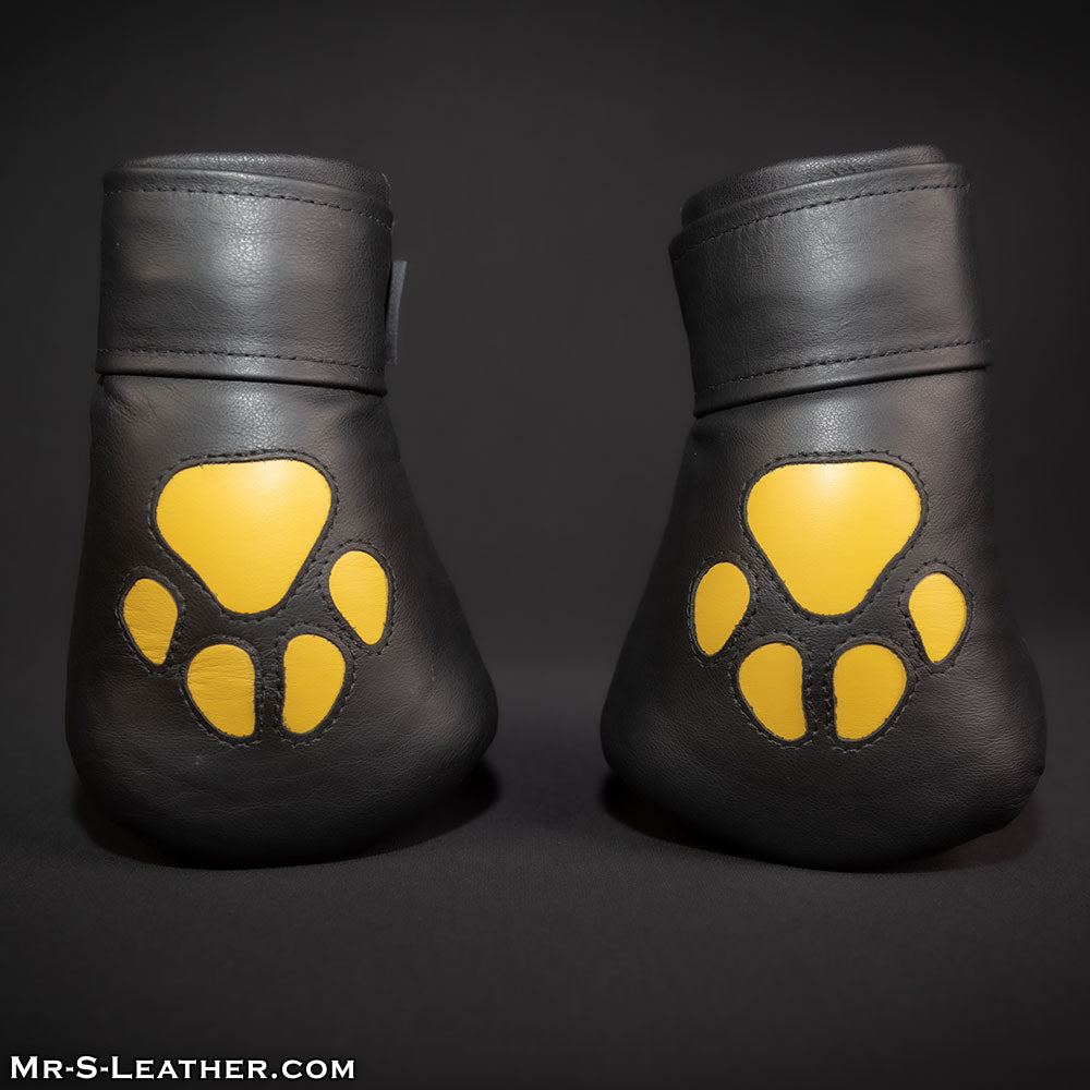 Leather Padded K9 Mitts