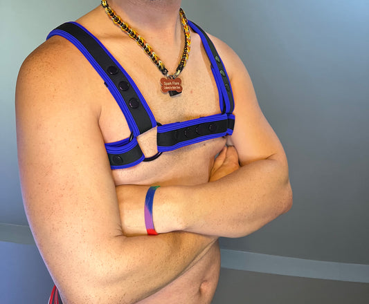 Neo Carbon Black Bulldog Harness