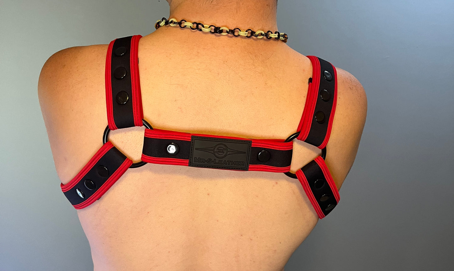 Neo Carbon Black Bulldog Harness