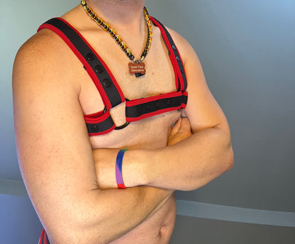 Neo Carbon Black Bulldog Harness