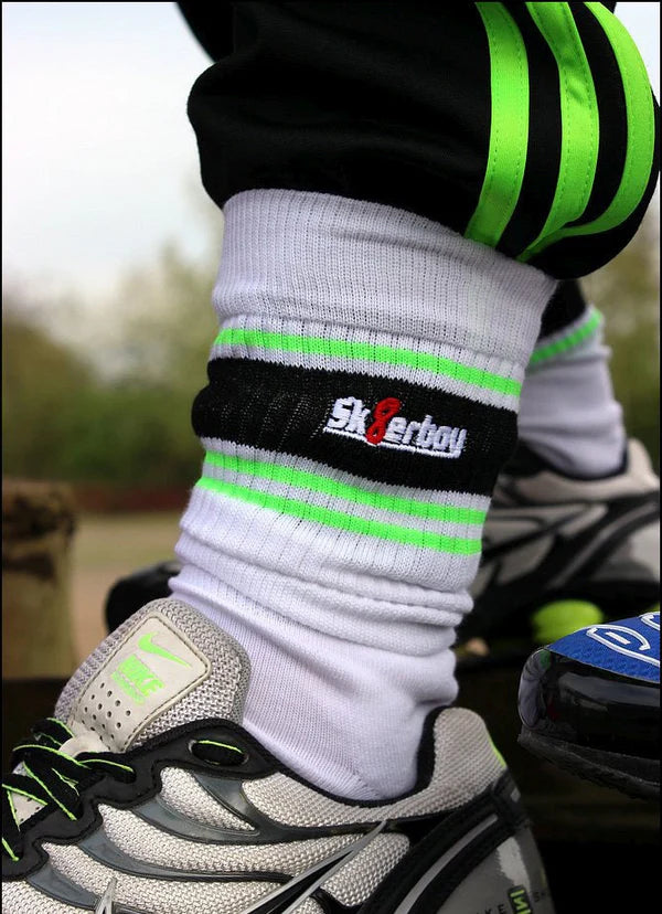 Neon Green Deluxe Socks