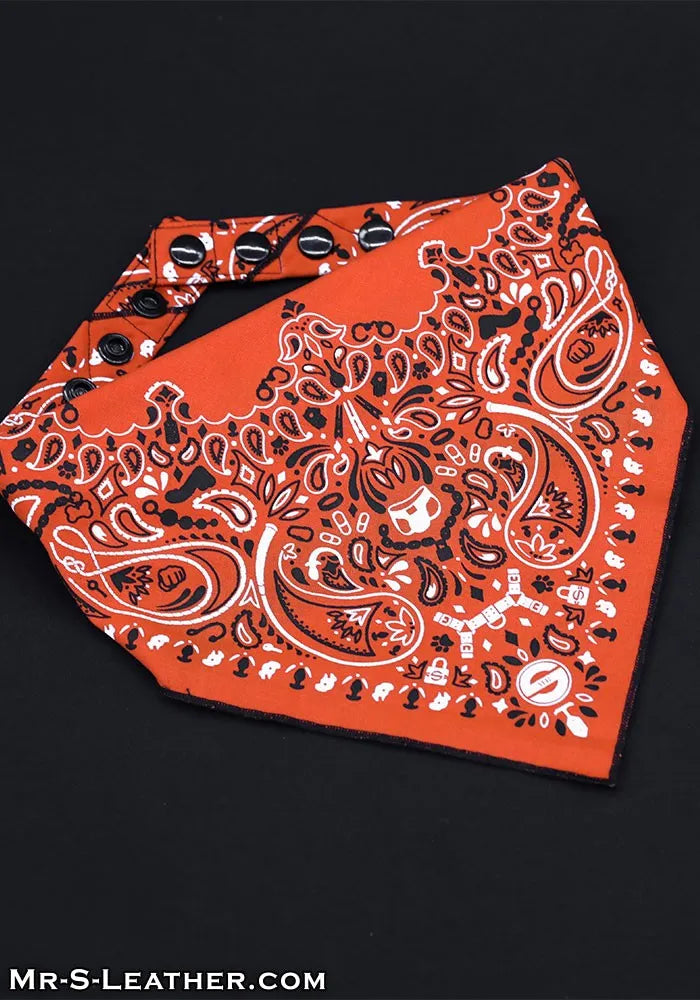 Zipper Pocket Neck Hanky - 10 Colors