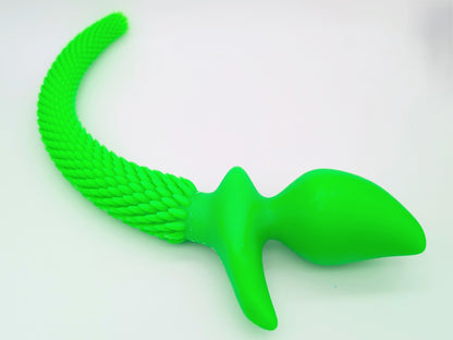 Silicone Fur Plug Tail