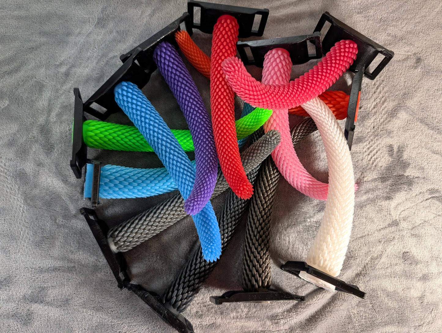 Silicone Fur Belt-Mounted Show Tail