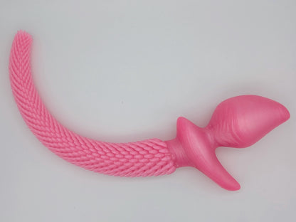 Silicone Fur Plug Tail