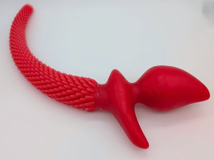Silicone Fur Plug Tail