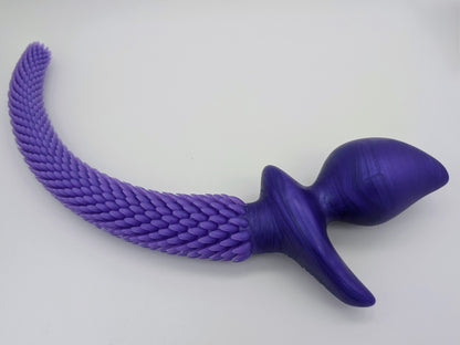 Silicone Fur Plug Tail