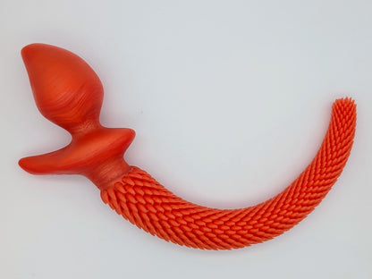 Silicone Fur Plug Tail