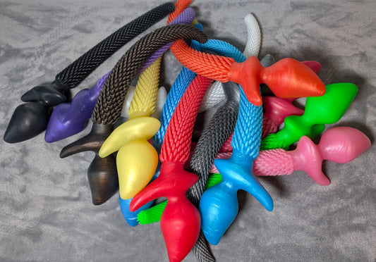 Silicone Fur Plug Tail