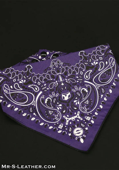 Zipper Pocket Neck Hanky - 10 Colors