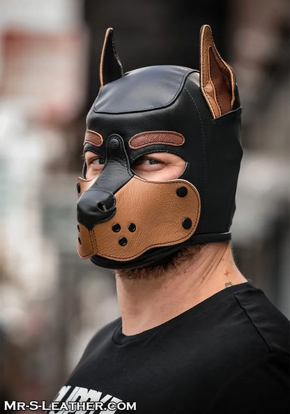 Leather K9 Hood