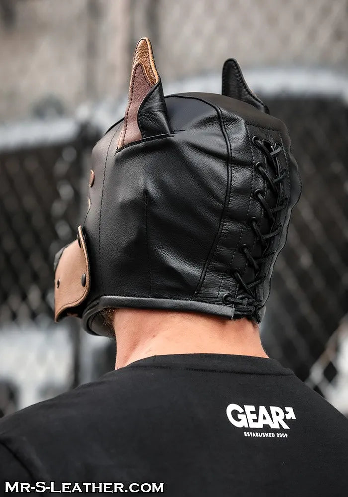 Leather K9 Hood