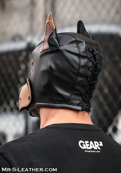 Leather K9 Hood