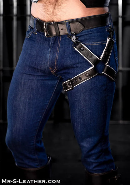 Leather Leg Harness