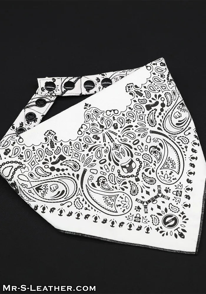 Zipper Pocket Neck Hanky - 10 Colors
