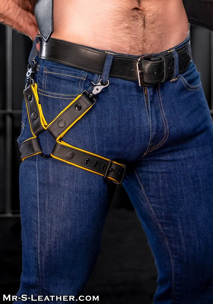 Leather Leg Harness
