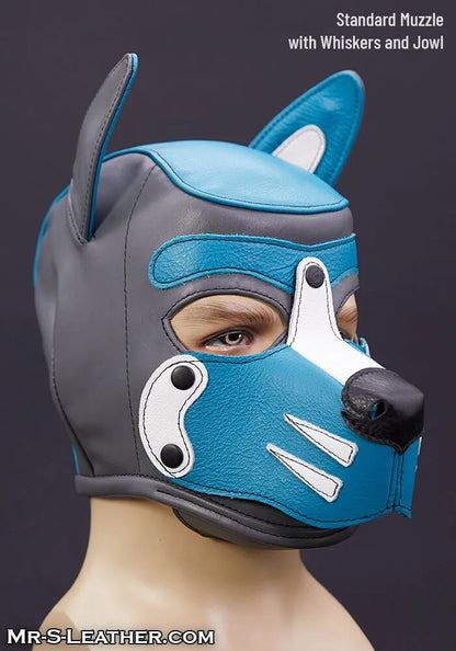 Leather K9 Hood: Build Your Own