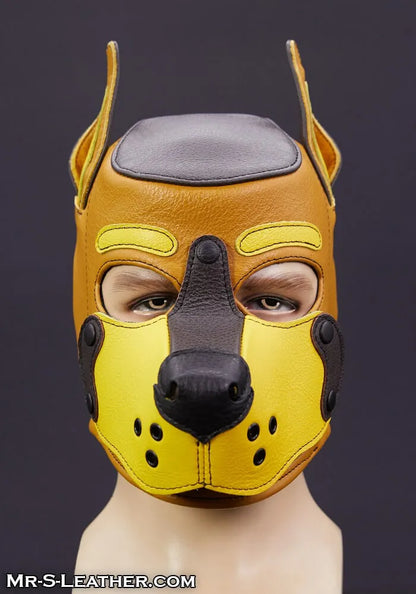 Leather K9 Hood: Build Your Own