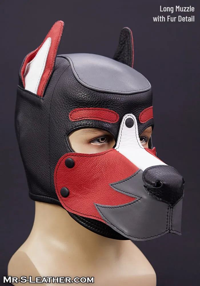 Leather K9 Hood: Build Your Own
